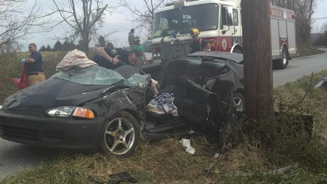 Heavy Entrapment - Wagontown Road - West Caln Twp. - March 2012